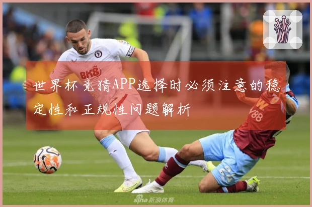 世界杯竞猜APP选择时必须注意的稳定性和正规性问题解析